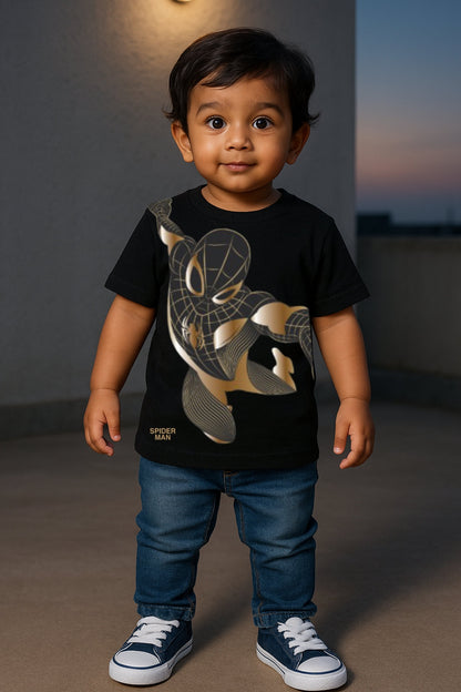 Spider-Man Gold T-Shirt For Infant Nap Chief