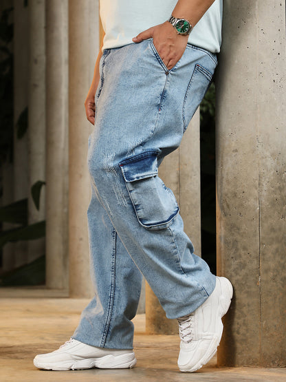 Cargo Denim Jeans