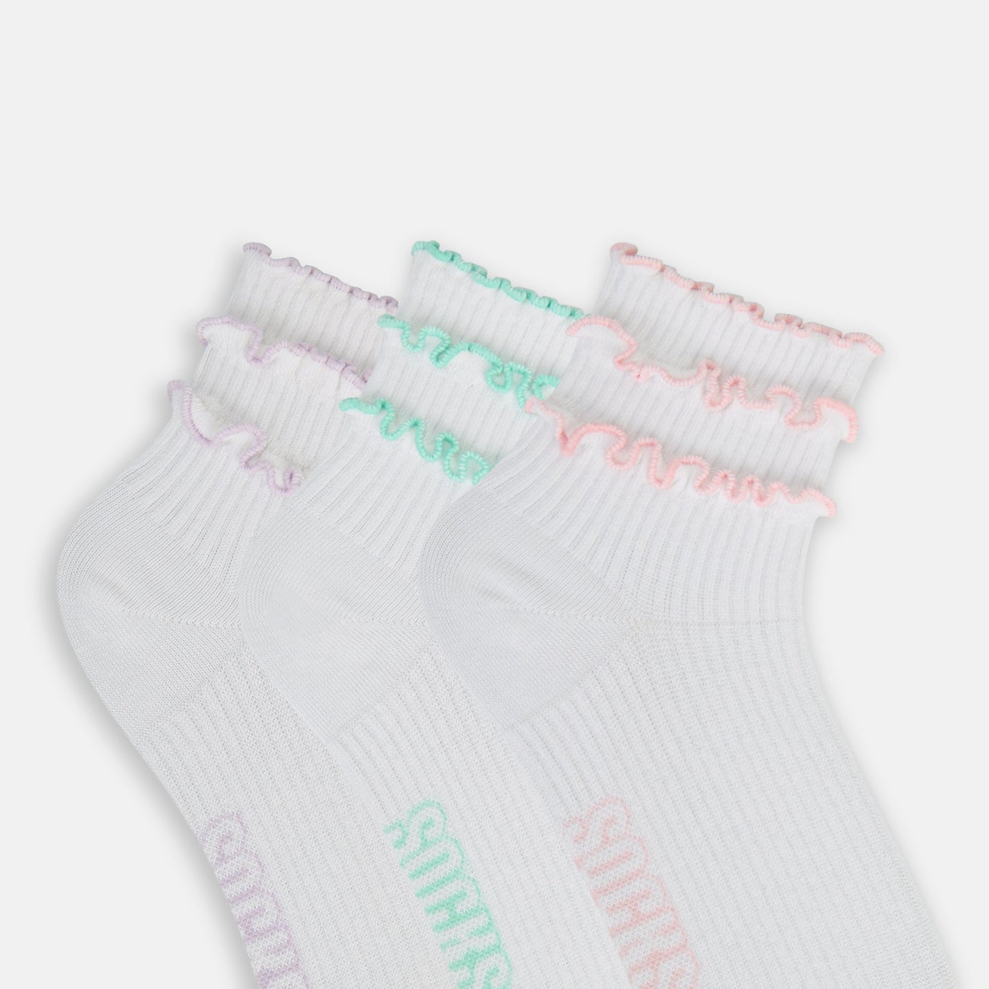 Women’s Frilled High Ankle Socks SocksXpress