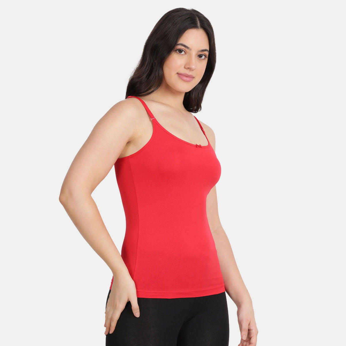 Envie Relaxed Fit Scoop Neck Short Length Camisole