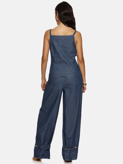 IS.U Light Blue Co-ord set