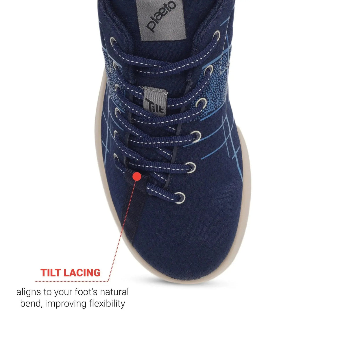 Men's Maidaan Navy Training Shoes Plaeto