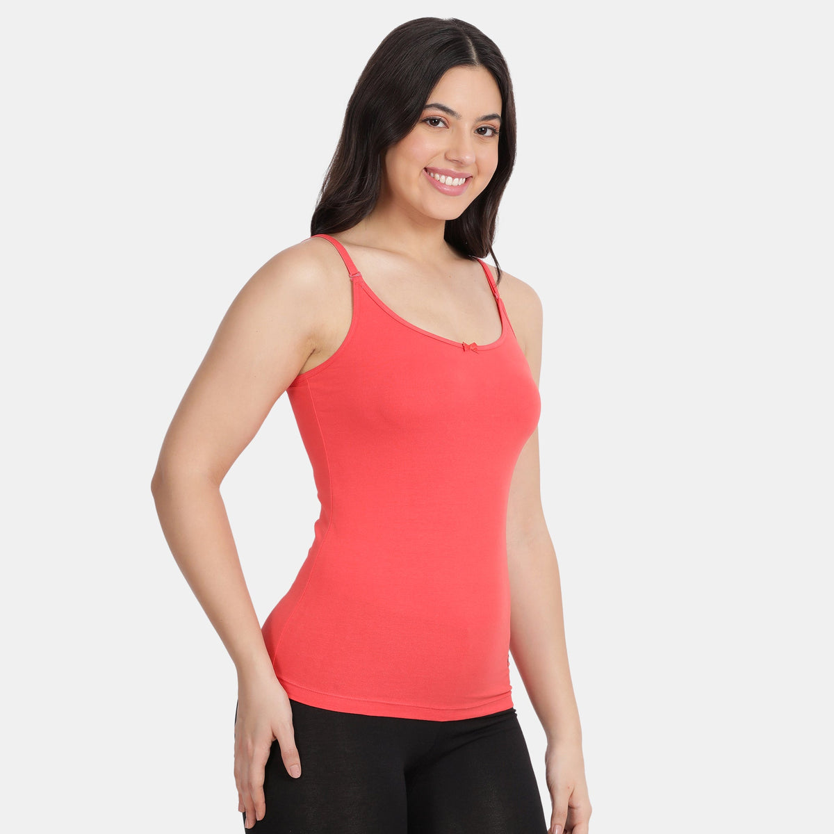 Envie Relaxed Fit Scoop Neck Short Length Camisole