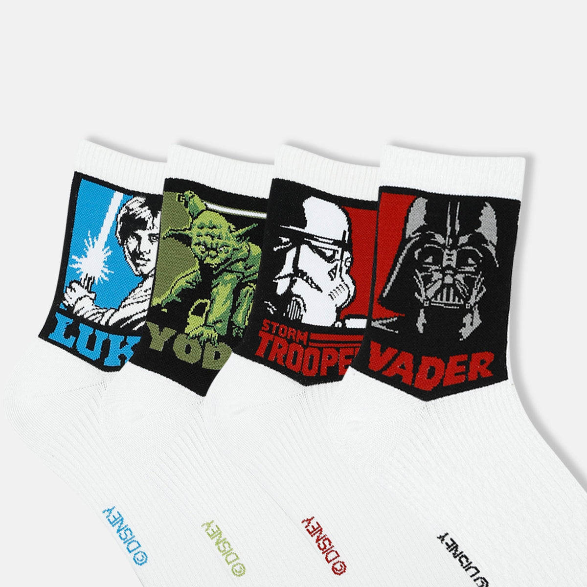 Men’s Star Wars Themed High Ankle Socks SocksXpress
