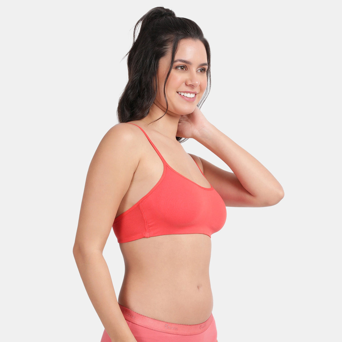 Enerve Pack Girls Non-Padded Non-Wired Full Coverage Teenage Bra