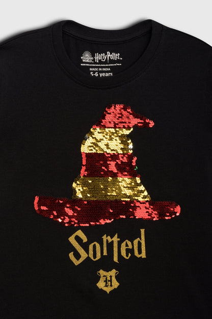 Sorted Harry Potter Reversible Sequins Tee Unisex