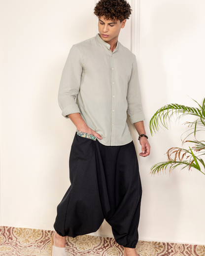 Aladdin Low Crotch Harem Pants House of Pure Eco