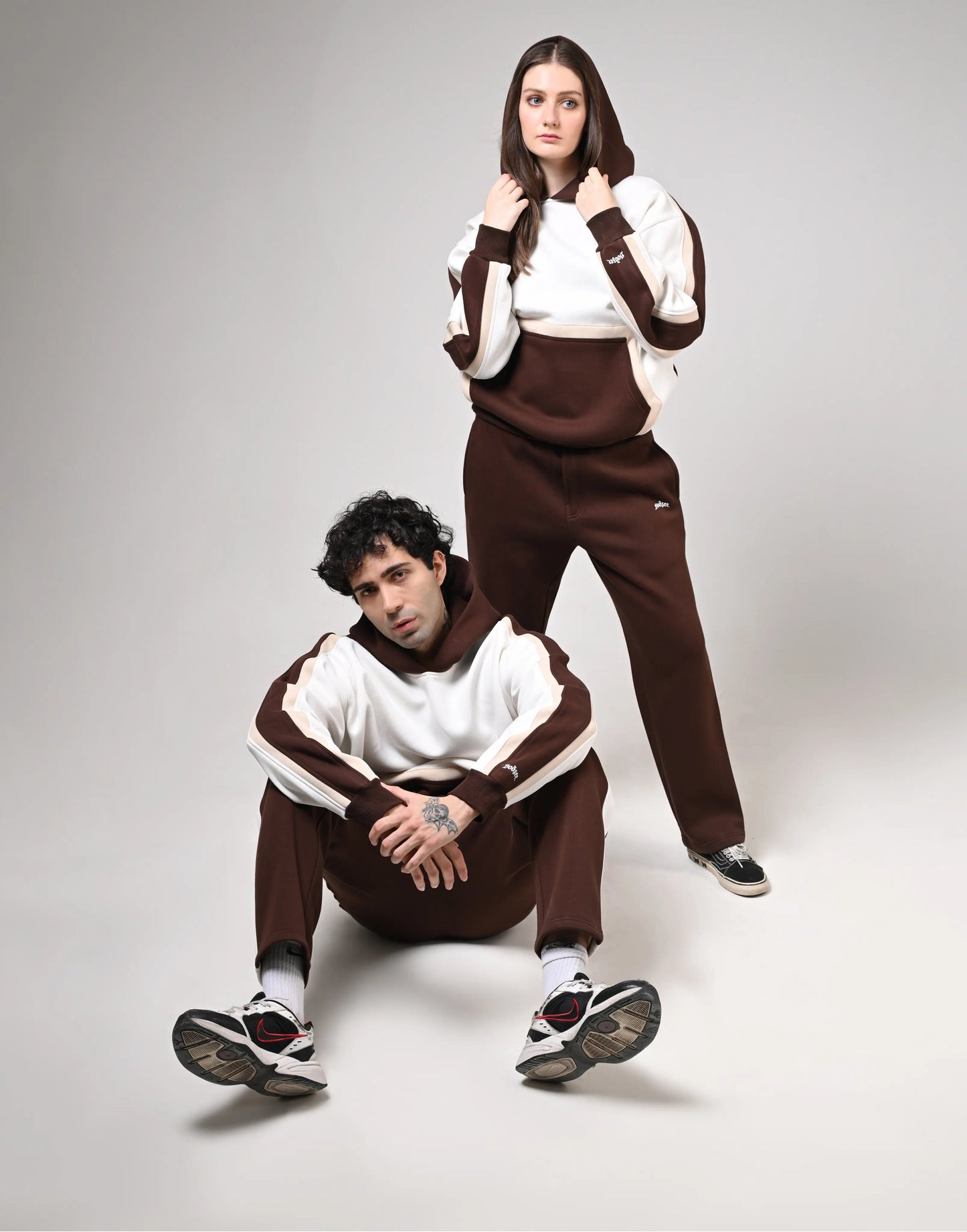 Unisex Winter Brown Co-ord Set Boozee