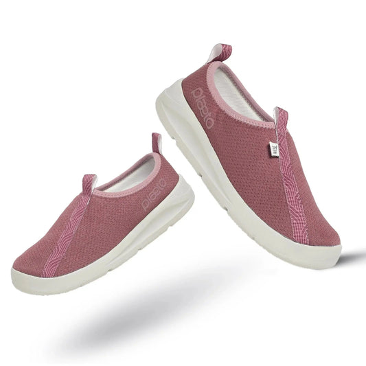 Women’s EZPlay Knit Slip-Ons Pink Shoes Plaeto