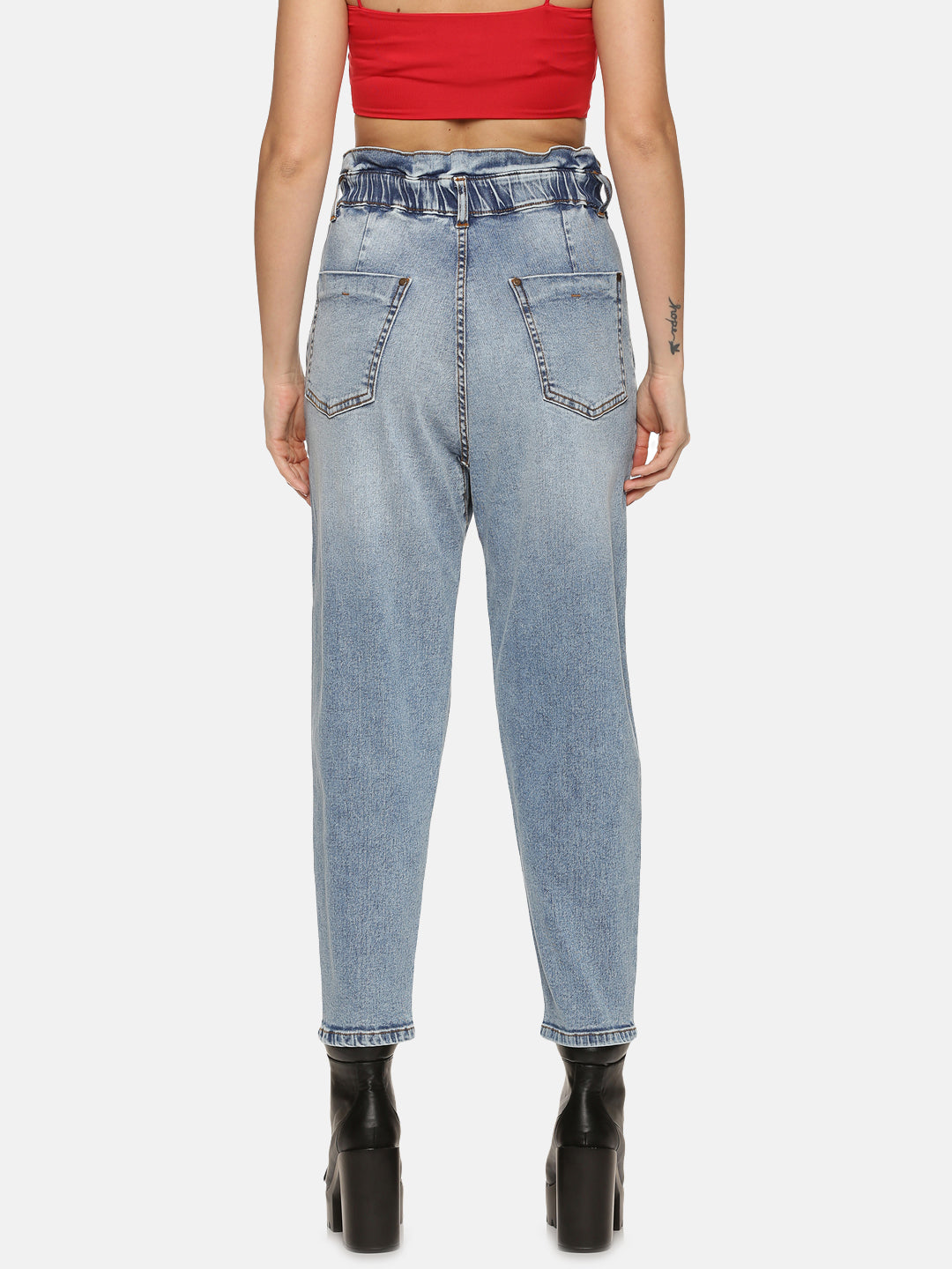 Buy Light Blue Demin Jeans For Women