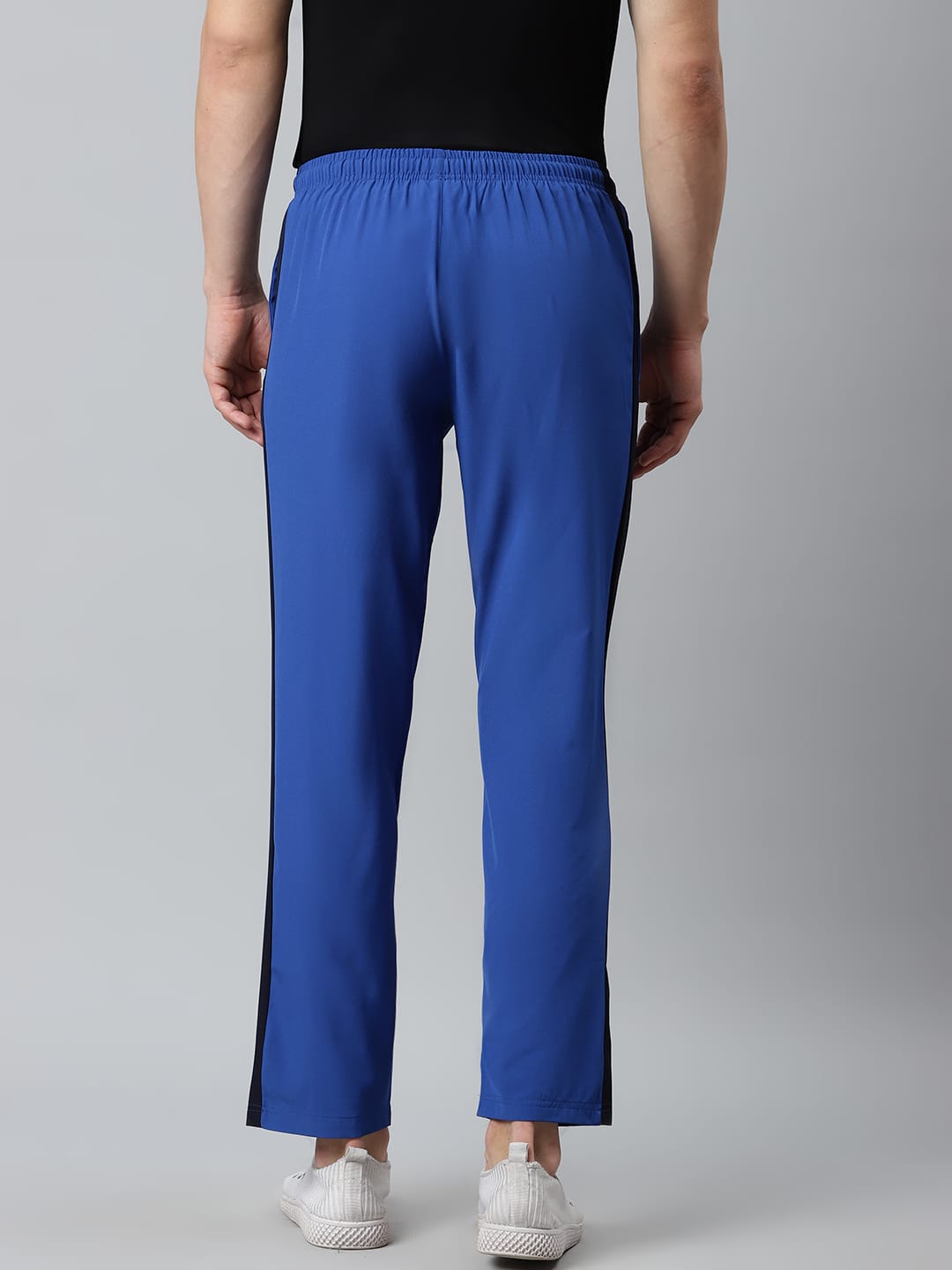 Alcis Men Blue Solid Track Pants