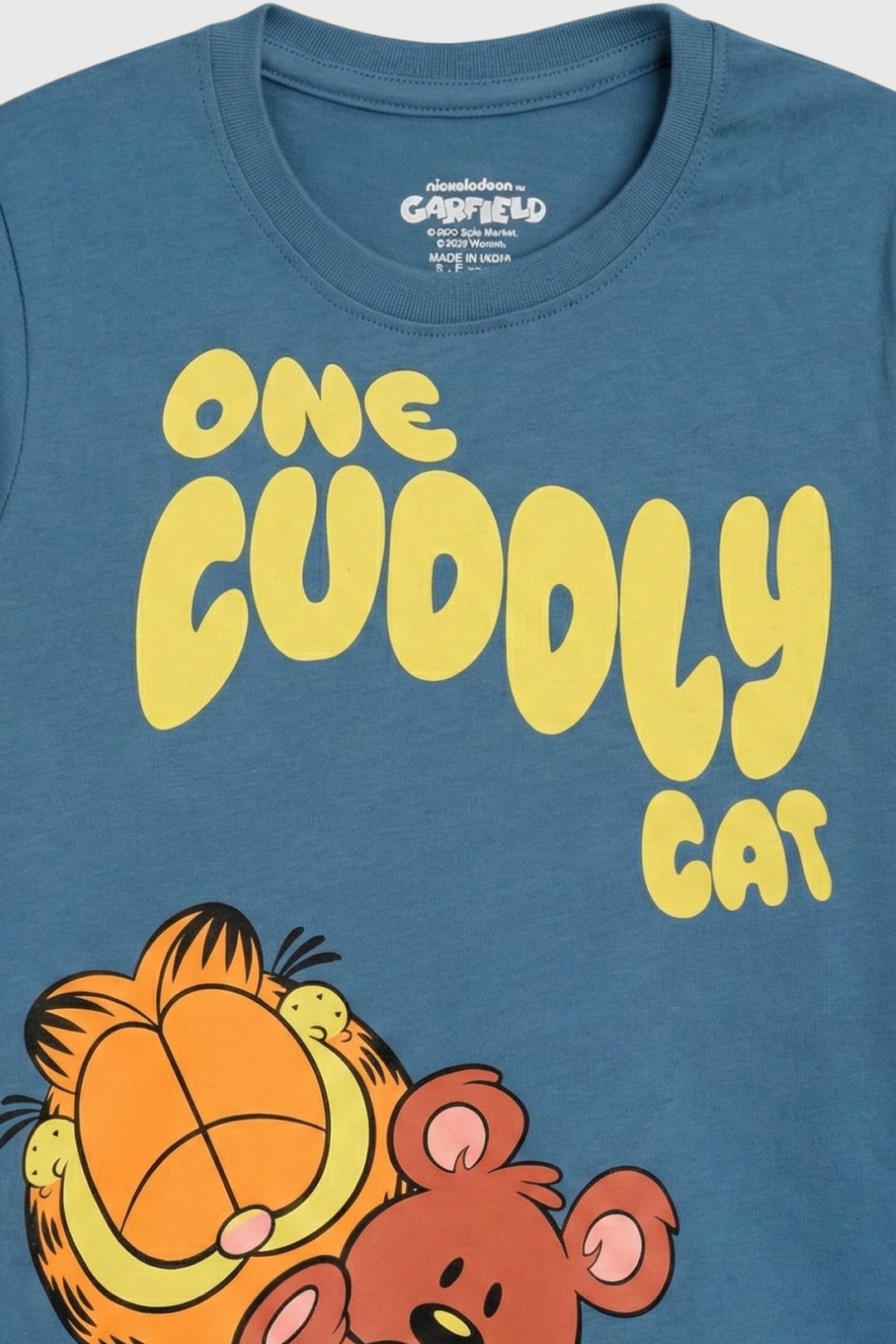 Garfield Cuddles Pajama Set Nap Chief