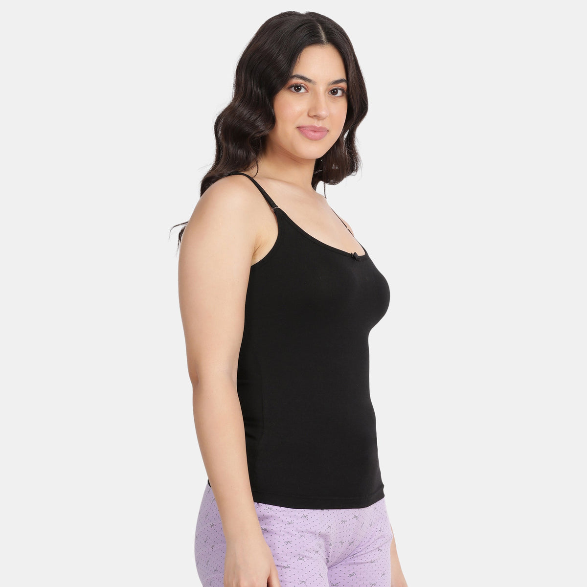 Envie Relaxed Fit Scoop Neck Short Length Camisole