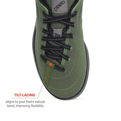 Men's Olive Go Sports Shoes Plaeto