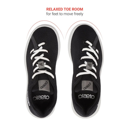 Women's Aura Black Casual Shoes