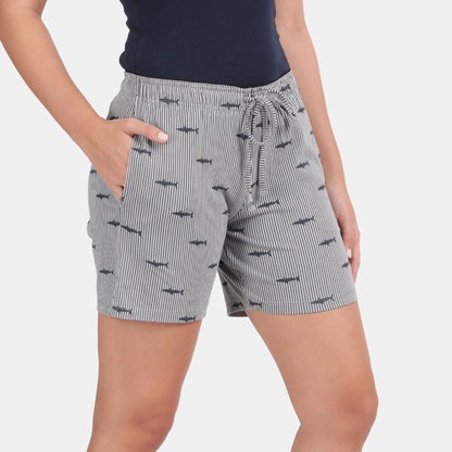 Envie Regular Fit Knitted Shorts - Assorted