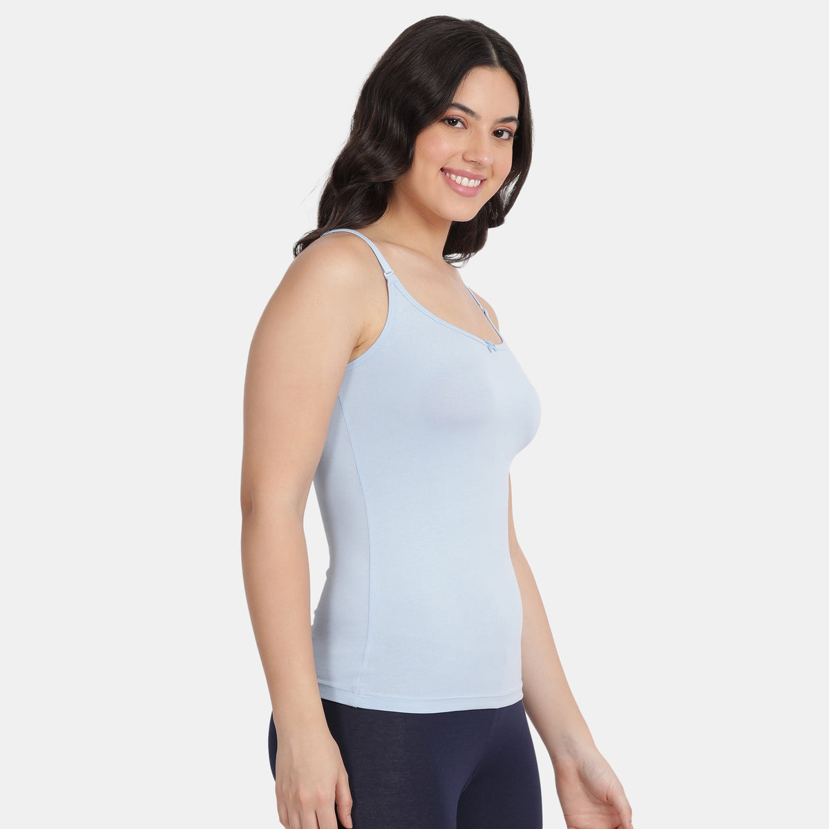 Envie Relaxed Fit Scoop Neck Short Length Camisole