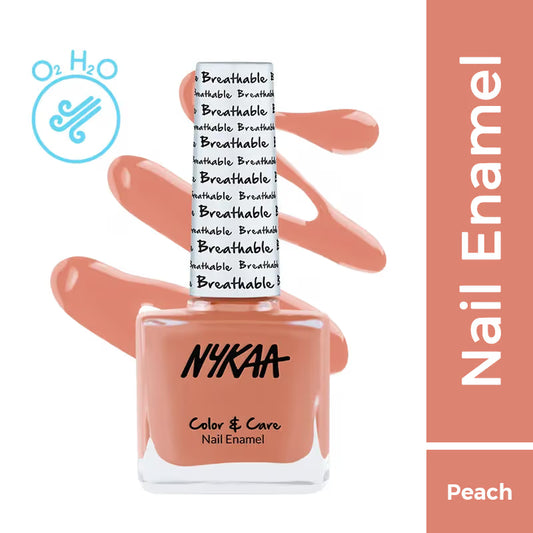 Nykaa Nail Enamel Breathable Nail - Peach Pause 319 9 MILLI_LITRE