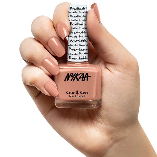 Nykaa Nail Enamel Breathable Nail - Peach Pause 319 9 MILLI_LITRE