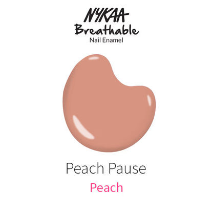 Nykaa Nail Enamel Breathable Nail - Peach Pause 319 9 MILLI_LITRE