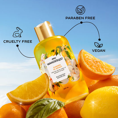 Nykaa Wanderlust SUMMER IN AMALFI REJUVENATING SHOWER GEL - 250ML