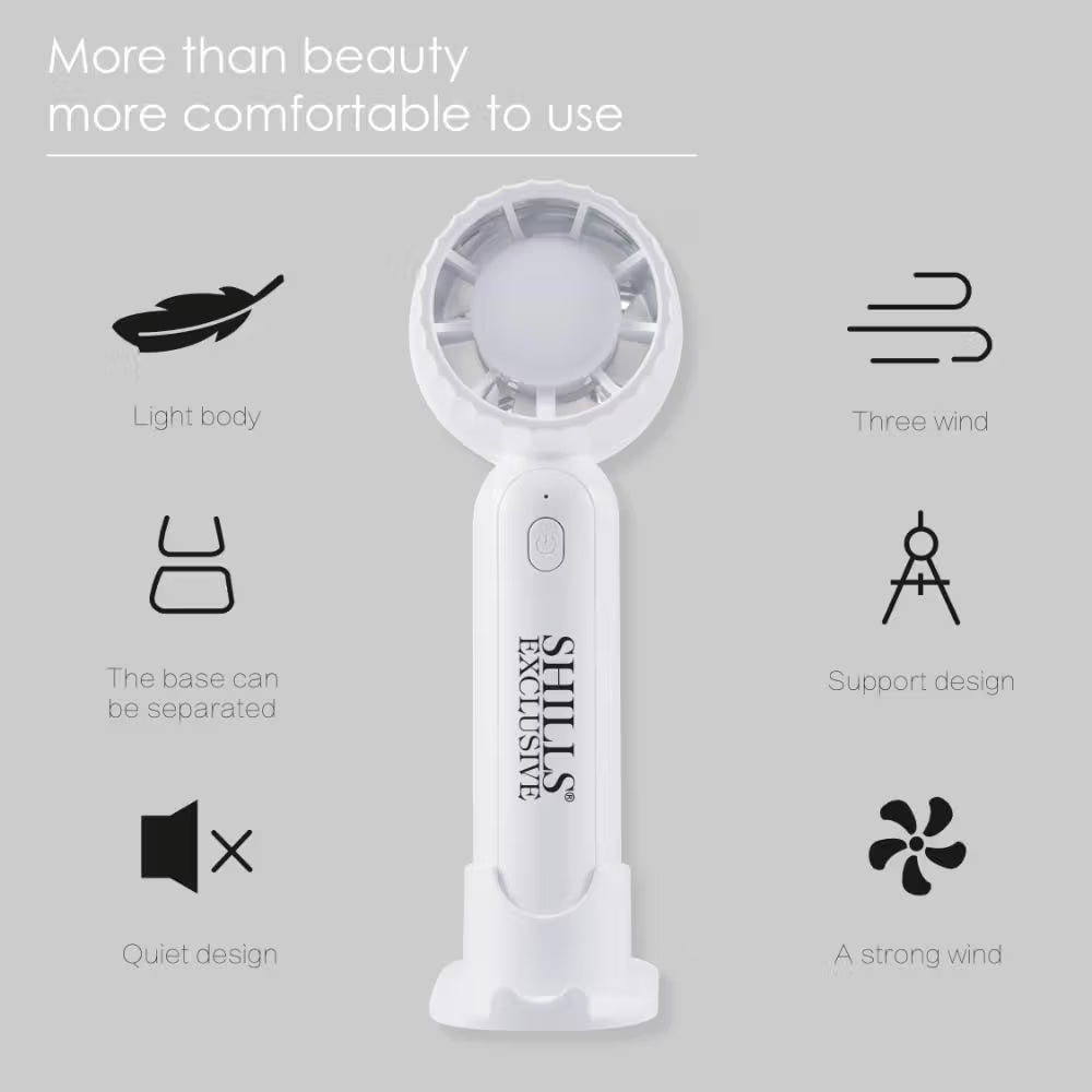 SHILLS EXCLUSIVE HANDHELD FAN