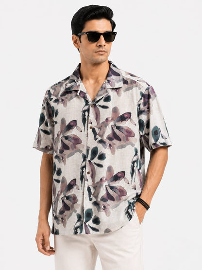 Green Petals Resort Shirt