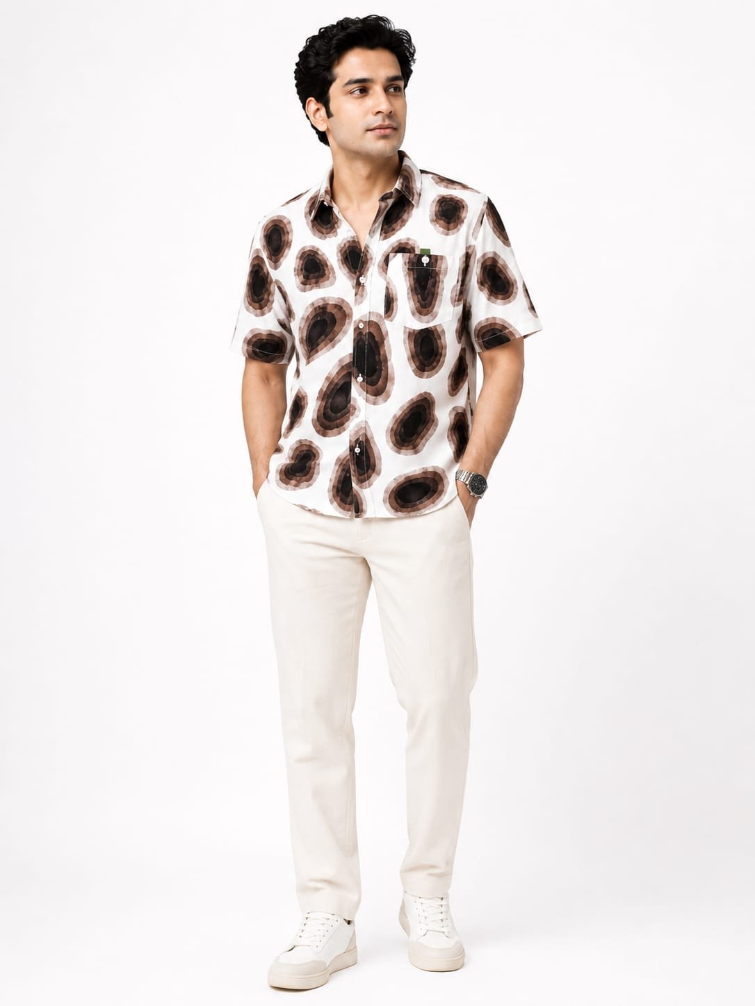 Mocha Smoke Casual Shirt