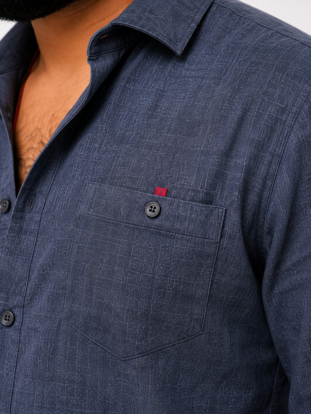 Slate Drift Casual Shirt