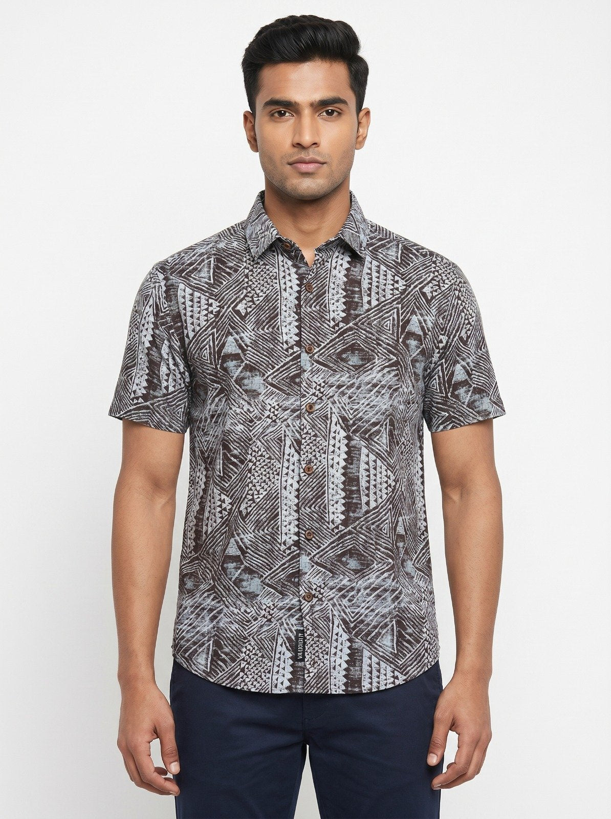 Tribal Static Casual Shirt