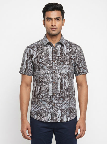 Tribal Static Casual Shirt