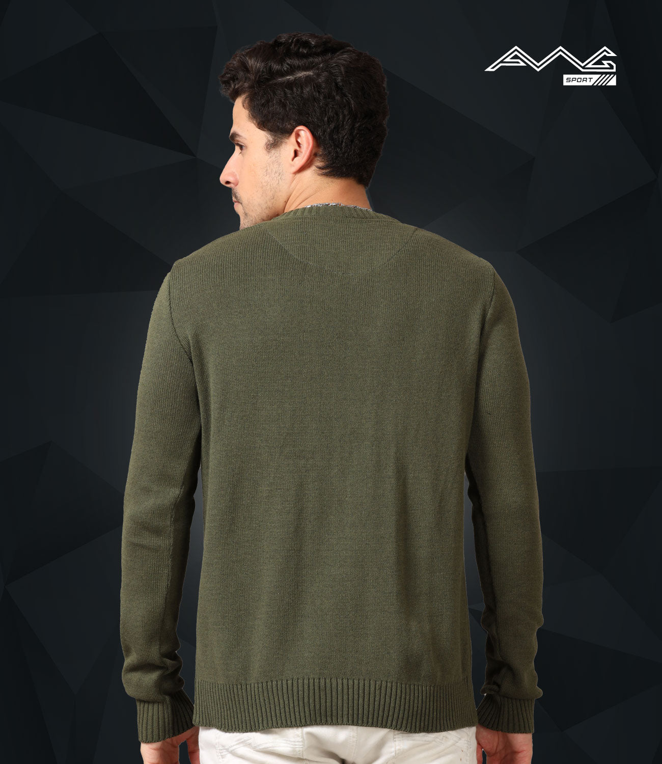 Men's V-Neck Full Sleeve Sweater