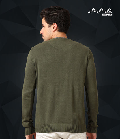 Men's V-Neck Full Sleeve Sweater