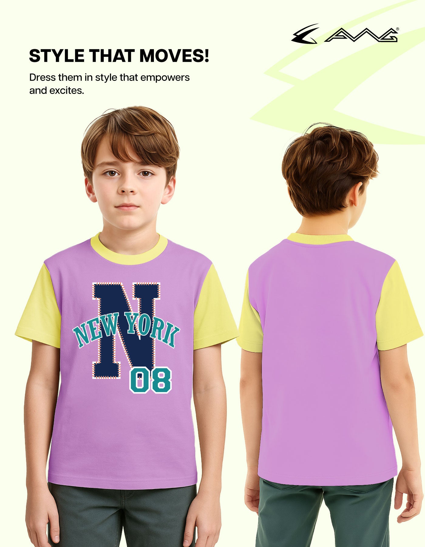 Boy's Organic Cotton Printed T-Shirts