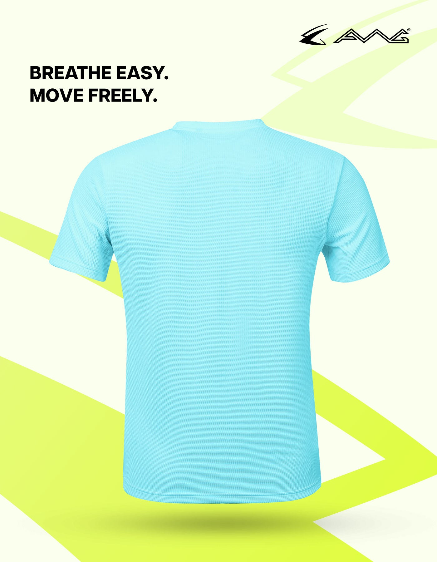 Men Solid Waffle Crew Neck Tshirt