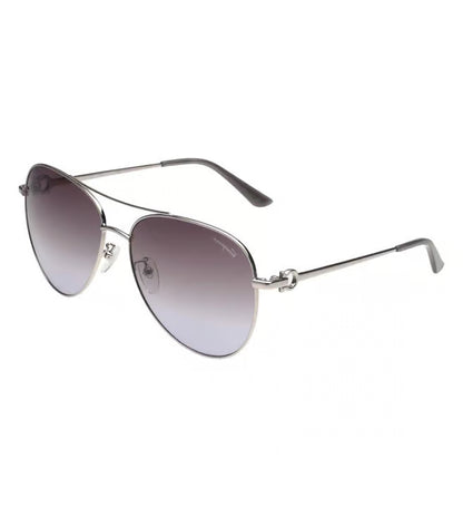 Salvatore Ferragamo Metal Aviator Sunglass For Men