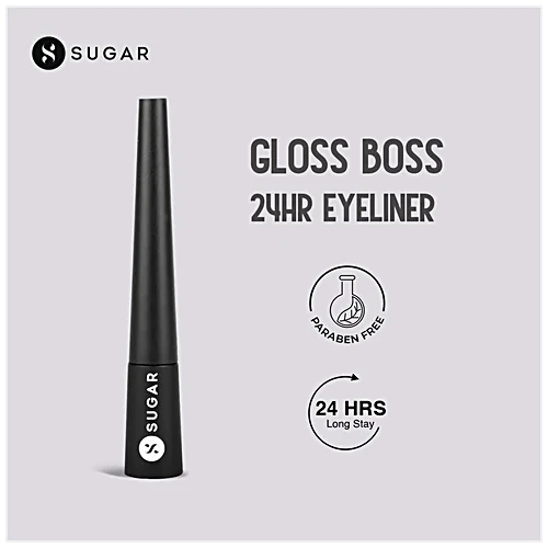 Sugar Cosmetics Gloss 24Hr Eyeliner 2.5 MILLI_LITRE