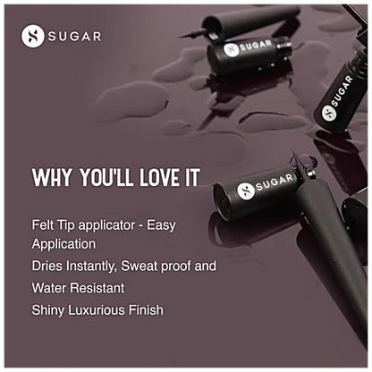 Sugar Cosmetics Gloss 24Hr Eyeliner 2.5 MILLI_LITRE