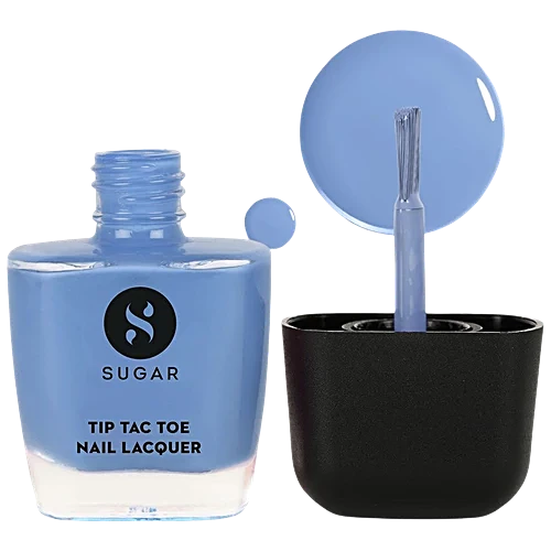 SUGAR Tip Tac Toe Nail Lacquer Classic - 03 Beat The Blues 9 MILLI_LITRE