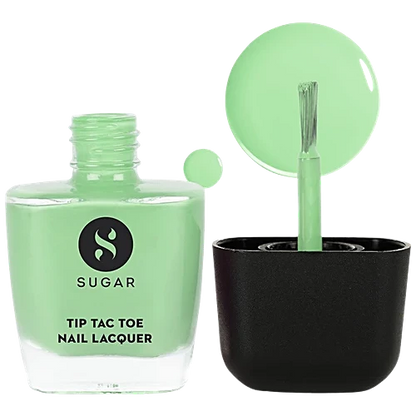 Sugar Cosmetics Tip Tac Toe Nail Lacquer Classic - 07 Mint Money 9 MILLI_LITRE