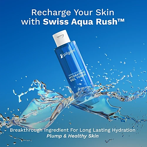 Pilgrim Swiss Aqua Rush Hydrating Gel Toner For Glowing Skin 100 MILLI_LITRE