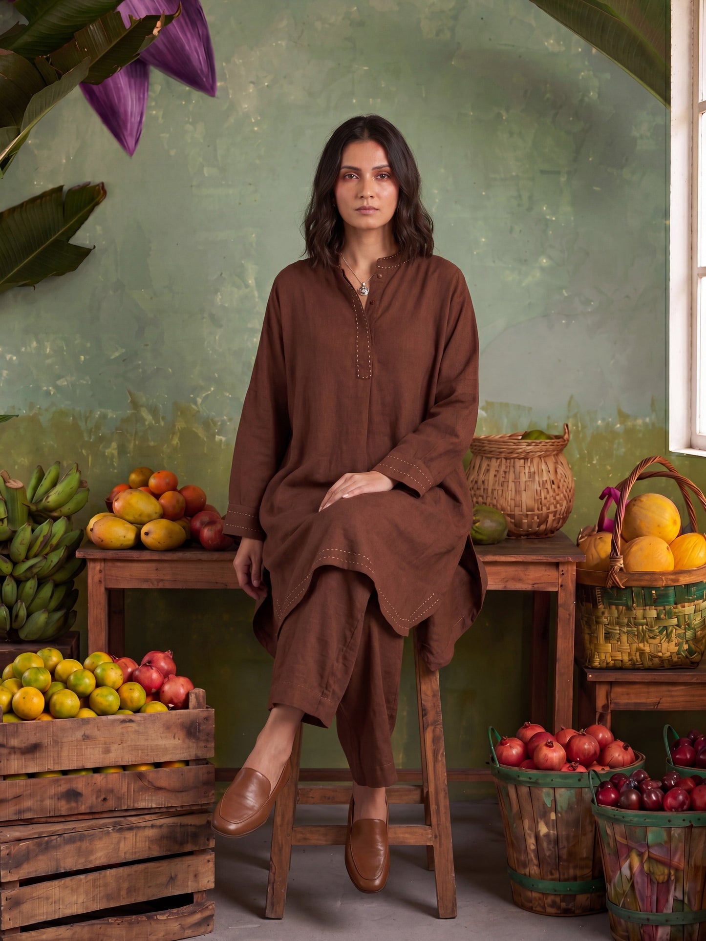EARTHEN LANTERN CO-ORD SET