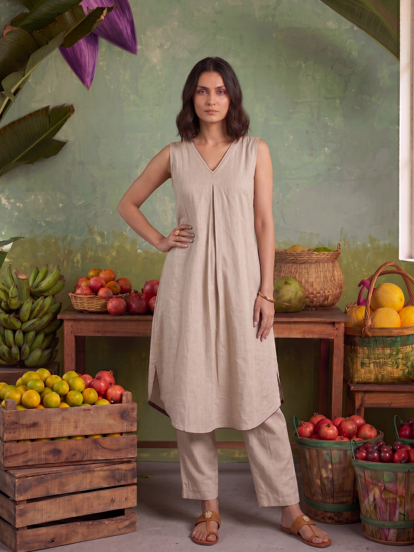 THE SANDSTONE KURTA SET