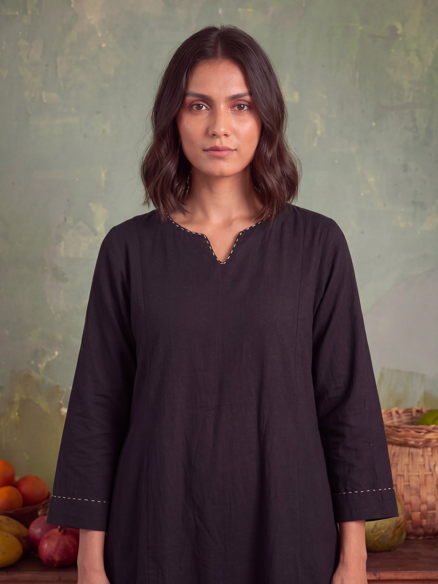THE CHARCOAL CLASSIC KURTA SET