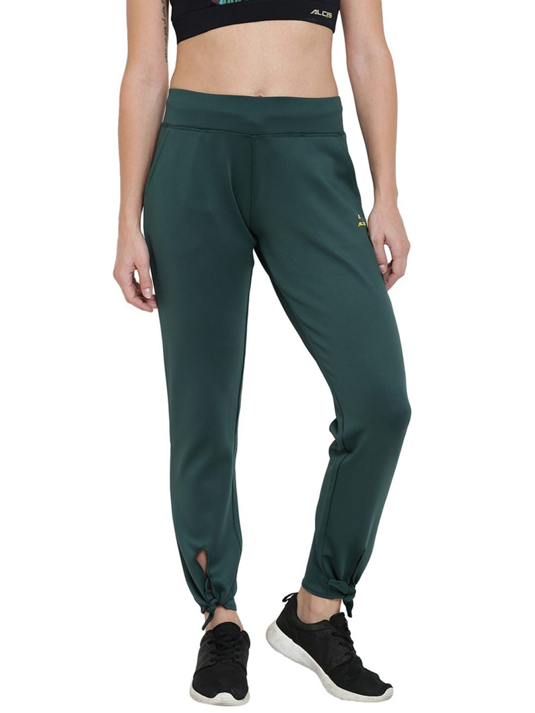 Alcis Women Olive Green Joggers 409WPN232 409WPN232-S