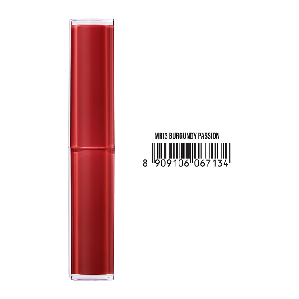 LAKME 9 TO 5 MATTE SLIM STICK LIP TATTOO MR13 BURGANDY PASSION 2G
