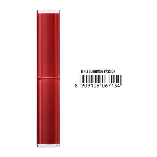 LAKME 9 TO 5 MATTE SLIM STICK LIP TATTOO MR13 BURGANDY PASSION 2G