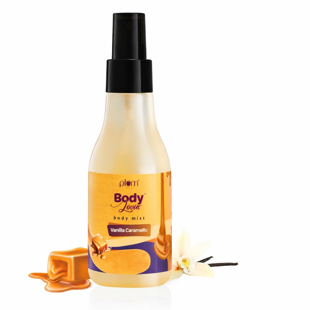 Plum Bodylovin'smokin'Vanilla Long Lasting Spicy Vanilla Scent Perfume Spray Body Mist - For Men & Women 150 MILLI_LITRE