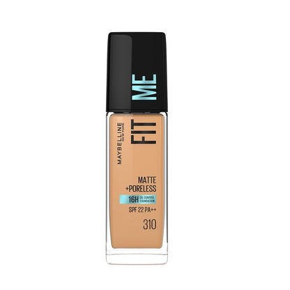 Maybelline New York Fit Me Matte+Poreless Liquid Foundation - 310 Sun Beige 30 MILLI_LITRE
