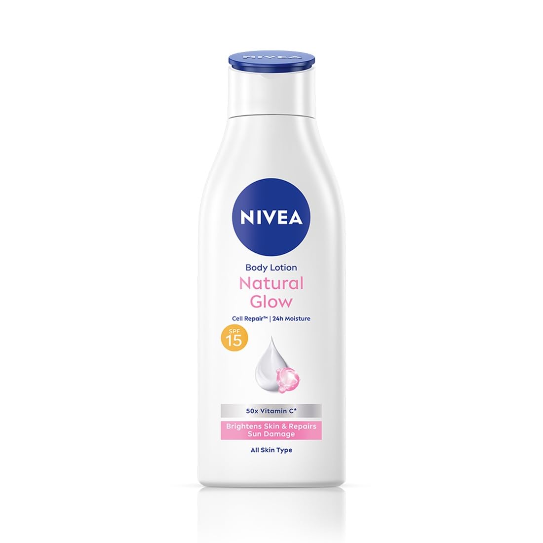 Nivea SPF 15 Natural Glow Cell Repair Body Lotion 200 ml